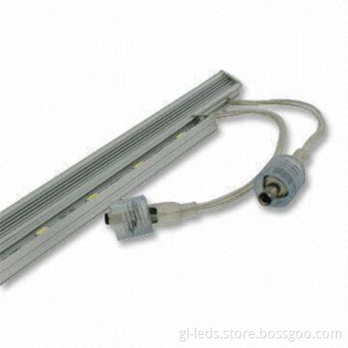 Water-resistant Rigid LED Strip with 12V DC Input Voltage, Available in Various Lengths